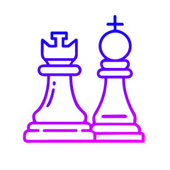 Chess Piece Icon: Symbol of Strategy and Skill