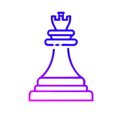 Chess Piece Icon: Symbol of Strategy and Skill