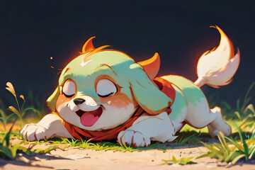 a pleasant puppy.
Generative AI