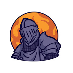 Warriors Mascot Logo
