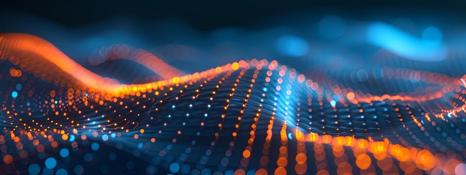 colorful particle abstract wave form 
dof aputure minimal wave ripple line and dot abstract background abstract background backdrop template graphic showcase