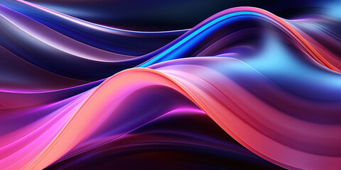 Blue and purple fluid wave abstract background, modern fluid Colorful abstract wave background