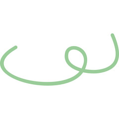 Fototapeta premium Hand Drawn Swirl Shape