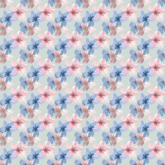 pink flowers background