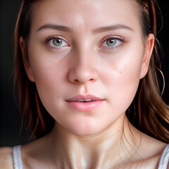 Obraz premium a young lady