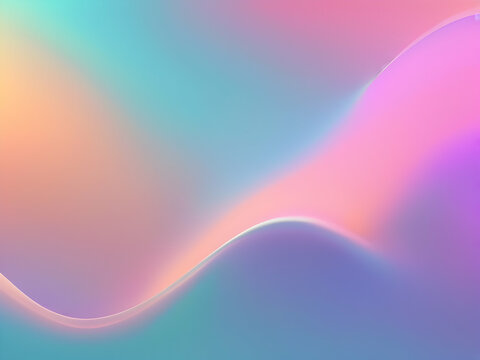 Beautiful 4K color gradient background with color noise. Abstract pastel holographic blurred grain gradient banner background texture with soft glitch effect and colorful digital grain Nostalgic, vint