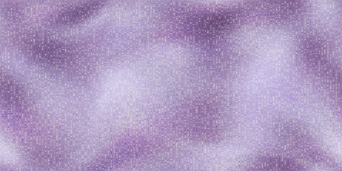 Pastel lilac endless fabric texture with lurex threads. Pattern with shiny synthetic fiber. Sparkle elegant background. Vector illustration
