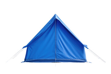 Blue Tent Isolated On Transparent Background