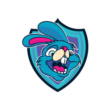 Rabbit Esports Mascot Logo Design