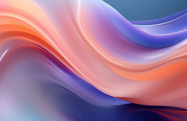 futuristic colorful wave abstract fluid background banner, trendy gradient swirl wave abstract background