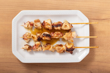 イカ軟骨の串焼き（たれ）