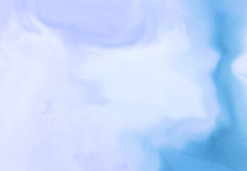 Elegant banner template design with blue paint.