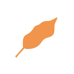 Tropical leaves illustration