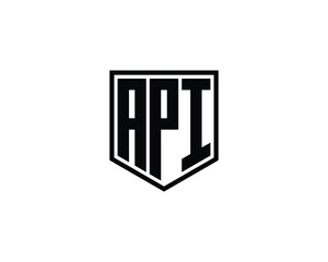 API logo design vector template