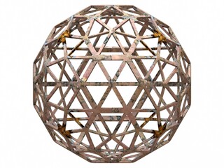 Wireframe Shape Geometric Egg 3D print model