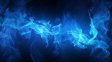 The blue flame special background