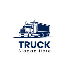 truck logo design template