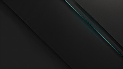 Black Background desktop without details, solid, black and turquaz color 