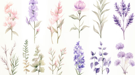 beautiful lavender background - obrazy, fototapety, plakaty
