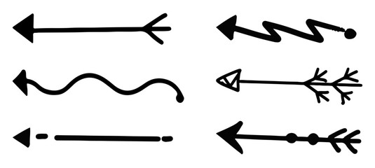 black arrow direction