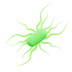 3D Virus Illustration
