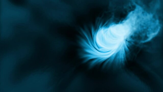 blue powerful tornado effect animation