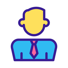 Contact Us Assistance Icon in Sticker Style