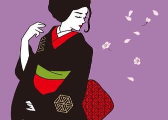 着物女性
Kimono Woman