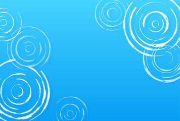 背景イラスト_波紋