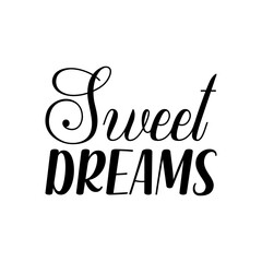 sweet dreams black letter quote