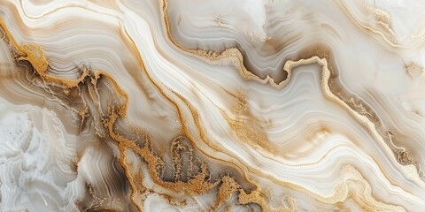 Abstract beige marble swirls, elegant natural veins, luxurious simplicity