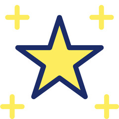 Customer Support Recommended Icon in Color Style