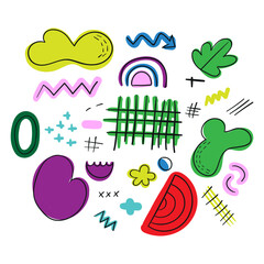 Abstract Organic Shapes Theme Wallpaper