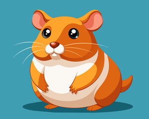 hamster animal pet vector illustration cartoon pretty cute perfect beautiful amazing