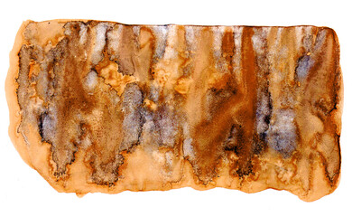 Hand drawn watercolor high definition texture isolated on white canvas
