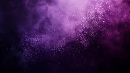 Fototapeta premium dark purple , spray texture color gradient rough abstract retro vibe background template , grainy noise grungy empty space shine bright light and glow