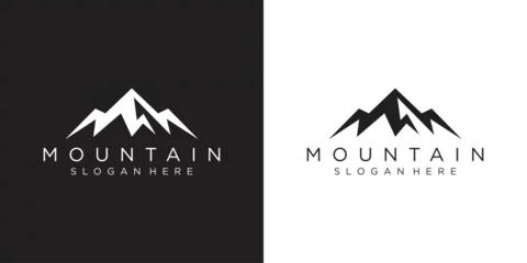 Poster Mountain Logo Template. Vector Illustration © klik_art