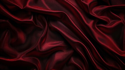 Obraz premium red black fabric , template empty space shine bright light and glow , grainy noise grungy spray texture color gradient rough abstract retro vibe background