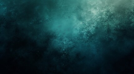 teal black , template empty space , grainy noise grungy texture color gradient rough abstract background shine bright light and glow - obrazy, fototapety, plakaty
