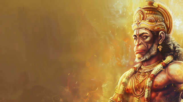 hindu god hanuman wallpaper 4k