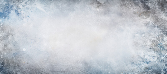 Fototapeta premium Top View of a Ice hockey rink texture background