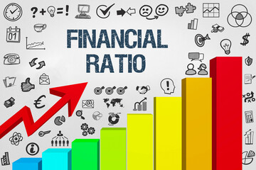 Financial Ratio	 - obrazy, fototapety, plakaty