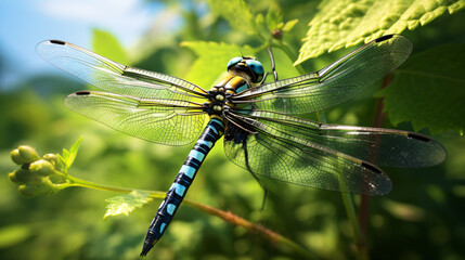 Male Hairy Dragonfly Brachytron