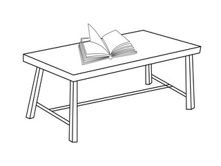 Coffee & tea table with glass and wooden table, Cup of hot tea and tea leaf on the wooden table and the tea plantations background