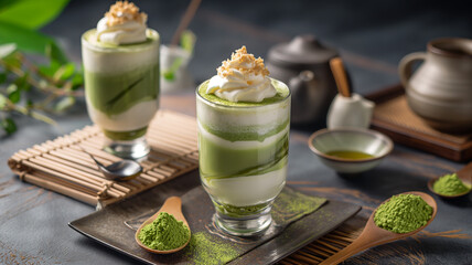 Japanese Matcha Parfait