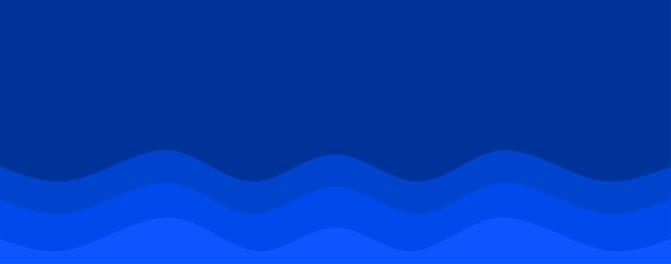 blue abstract background with liquid wave shapes for banner, flayer template design