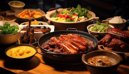 Fototapeta premium food background