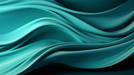 A cool teal solid color abstract background, evoking a sense of calmness and tranquility.