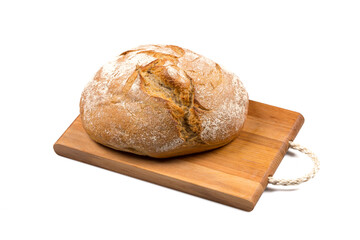 Various of bread on cutting board