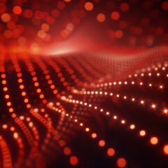Fototapeta na wymiar 3d rendering volumetric lights on a vibrant red
